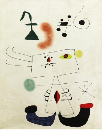 米罗《女子的逃生之梦》