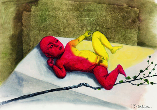 张晓刚《红婴》42.6万元成交