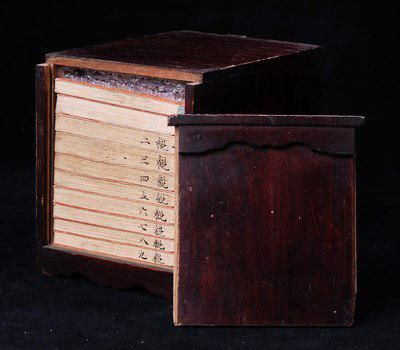 文政二年风月庄版和刻《观聚方》木箱本一套10册全