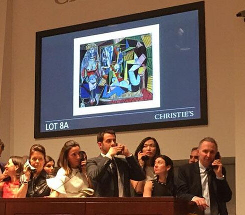 毕加索《阿尔及尔的女人》，1.79亿美元成交