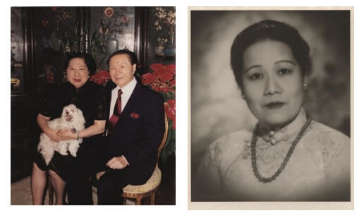 黄雄盛及孔令仪夫妇 宋霭龄