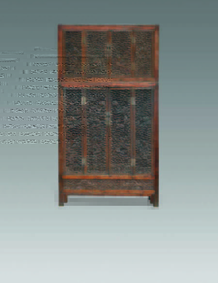 清 金丝楠木龙纹顶箱柜 嘉德四季第22期 成交价：RMB 3,024,000