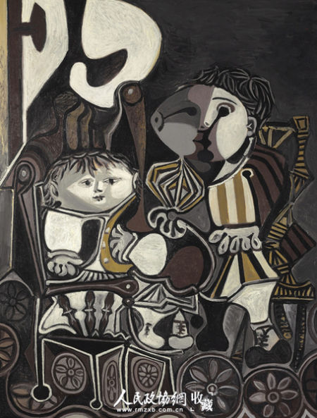 2013年11月5日，王健林以人民币1.72亿的成交价购得的毕加索作品《两个小孩》。