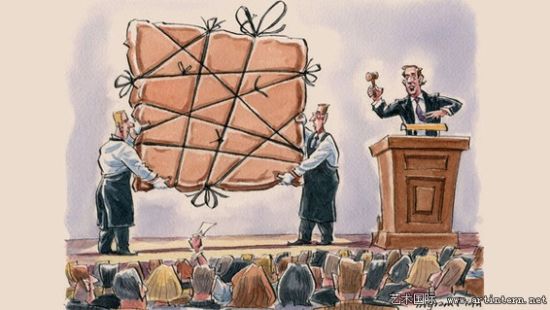 艺术品拍卖越发不透明