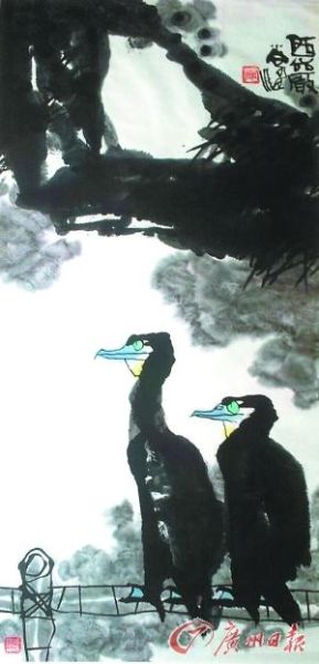 尚涛 《西岩》(中国画) 138cmx69cm