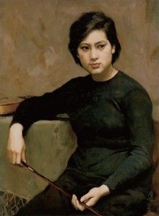 靳尚谊 小提琴手