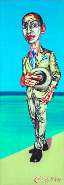 曾樊志《面具系列》（油画）