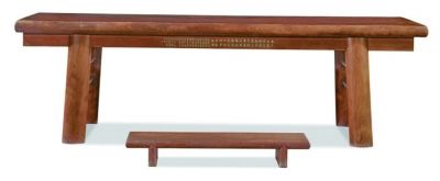 王世襄旧藏花梨木独板大画案以1265万元成交