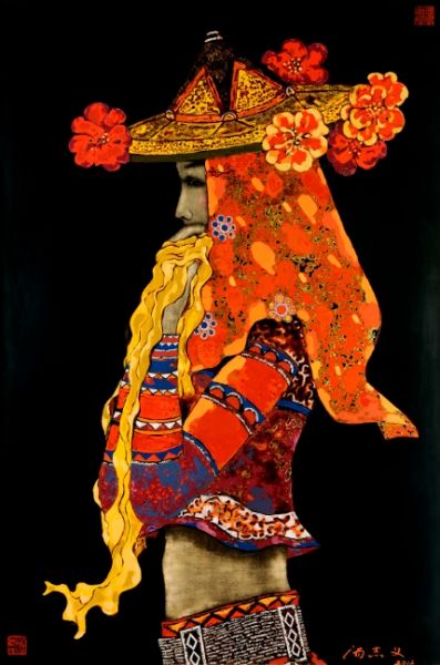 汤志义 惠风和畅 90×60cm 福建东南2013秋拍