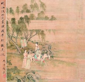 《虢国夫人游春（早朝）图》在泓盛以960万元落槌