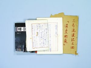 三毛《温柔的夜》手稿。