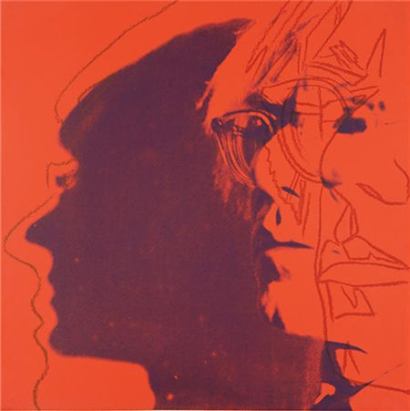安迪•沃霍尔，《影》，1967作品. 2013年4月29日在纽约菲利普斯拍卖行以60,000美元 (约合人民币367，842元)成交(含买家佣金).