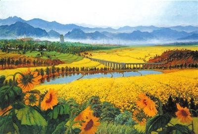 吴作人《战地黄花分外香》成为嘉德20年最高价拍品。中国嘉德供图