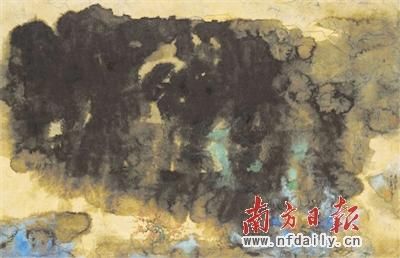 张大千的《乙巳泼彩》以2702.5万港元成交。