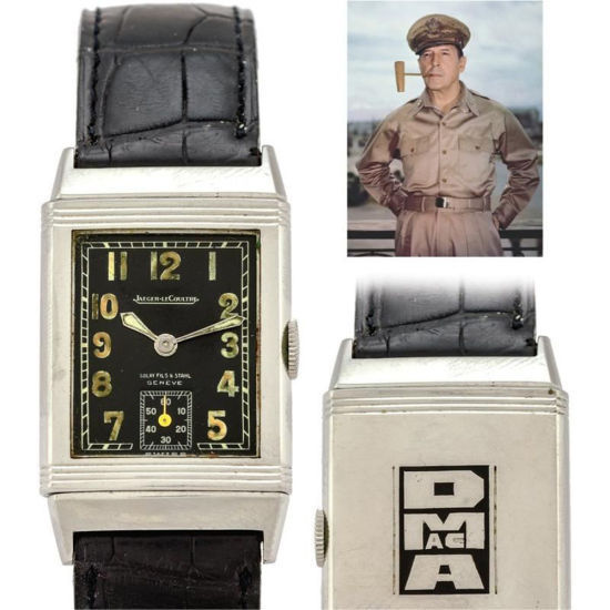 麦克阿瑟所戴手表 配图来源网络