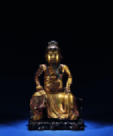 lot4992 明 铜鎏金关公像 嘉德四季第41期拍卖会