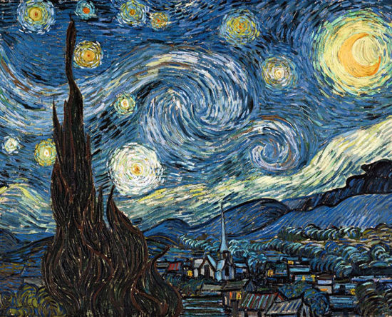 TOP10.《星夜》(The Starry Night，1889)