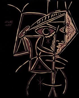 巴勃罗﹒毕加索的《女人头像(114/300)》