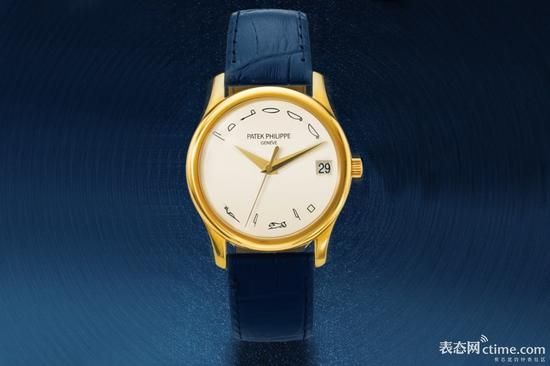 LOT 143：百达翡丽3998J埃及象形文字盘面