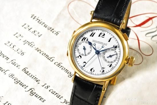 LOT 175：百达翡丽首枚追针计时表