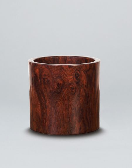 明代 黄花梨大笔筒　　D:20.3cm H:19cm