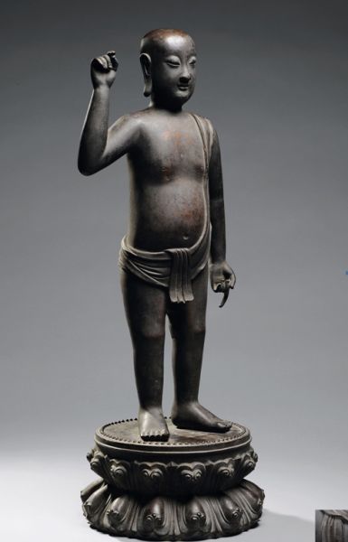 明中期 释迦牟尼诞生像