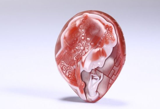 博观第七期“玲珑美玉”拍卖会拍品：青衣 中国工艺美术大师宋世义作品