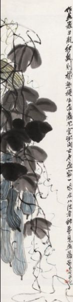 齐白石(1864-1957)  瓜藤