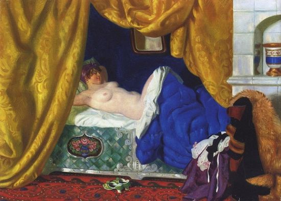 佳士得坚信这件鲍里斯·库斯妥基耶夫的油画《宫女》是真品，但最终未能说服英国法院，被判返还170万英镑给买家