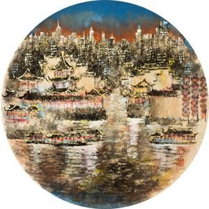 丁文卿(1981年—) 秦淮河