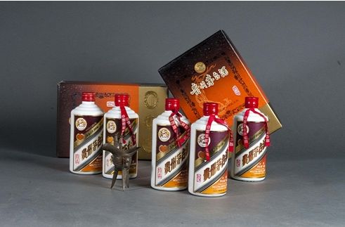 “五星牌”贵州茅台酒--出产于上世纪50年代