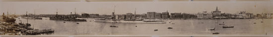 1880年代外滩全景照长卷