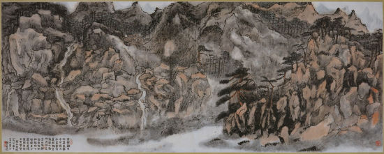 赖少其 《黄山梦游》