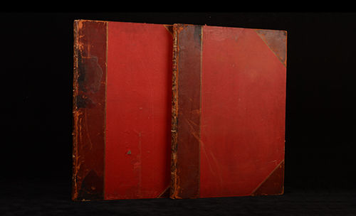 1803年伦敦版《莎士比亚全集》乔治三世钦定皇家特制版铜版画集一套两册全