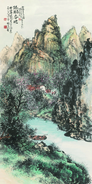 黎雄才 (1910－2002)阳朔春晓