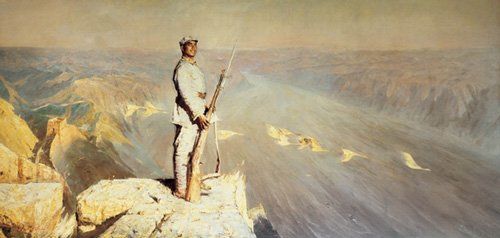 　陈逸飞《黄河颂》