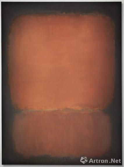 马克·罗斯科《No. 10》(1958)，成交价：8192.5万美元
