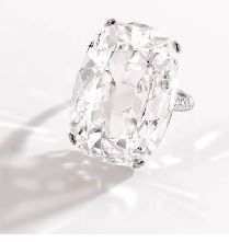 23.15卡拉足色全美「戈尔康达传奇」钻石戒指（估价: 3,400万至4,000万港元／430万至500万美元）