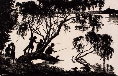 张漾兮(1912年—)木刻版画
