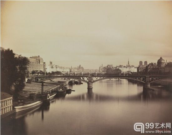 《THE PONT DU CARROUSEL SEEN FROM THE PONT ROYAL (PONT DU CARROUSEL, VU DU PONT ROYAL)》，成交价77.3万美元。