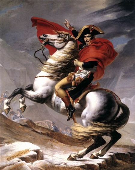在油画中拿破仑戴的就是这种帽子 图片来源于网络 新浪收藏配图