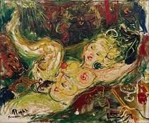 阿凡迪《巴尔的摩裸体少女》，1962年作