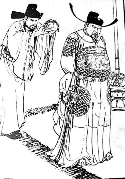 王弘力绘制的连环画《十五贯》原稿。