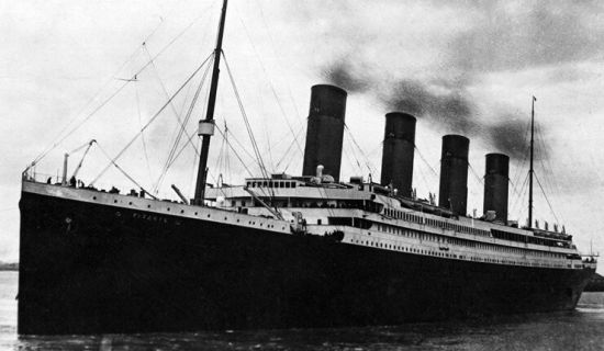 泰坦尼克号游轮老照片