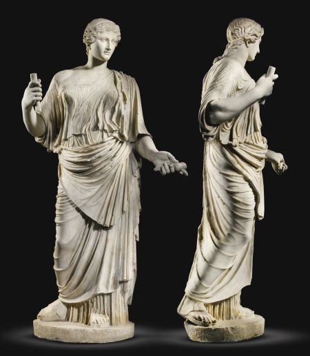 罗马帝国阿芙罗狄蒂大理石雕像