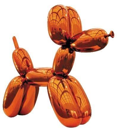 杰夫·昆斯《气球狗》，佳士得拍卖成交价5800万美金​