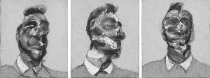 9 弗朗西斯·培根的《乔治·戴尔肖像三联习作》