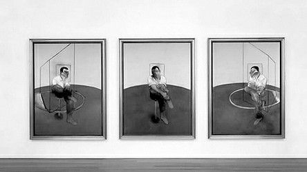 现身纽约佳士得拍卖会的弗朗西斯·培根三联画《约翰·爱德华兹肖像三习作》，最终以8080.5万美元的成交价被中国藏家竞得。