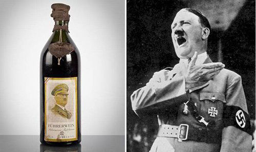 即将被拍卖的希特勒生日纪念版红酒