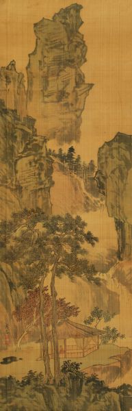 溥儒(1896-1963) 秋窗读易